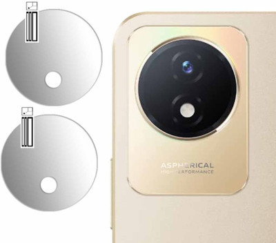 HIRDESH Back Camera Lens Glass Protector for Vivo Y02t(Pack of: 2)