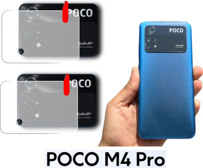 Dasiana Back Camera Lens Glass Protector for POCO M4 PRO(Pack of: 2)