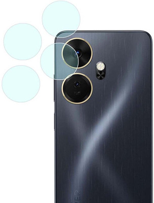 MOKPLZ Back Camera Lens Glass Protector for ITEL P55+ 4G(Pack of: 4)