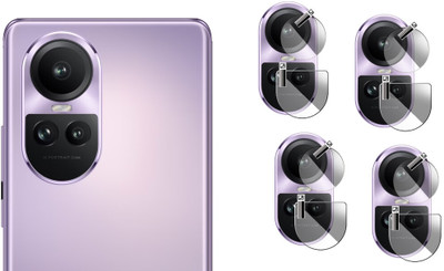 Hideous Back Camera Lens Glass Protector for OPPO Reno10 Pro 5G(Pack of: 4)