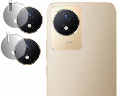 DOUMOF Back Camera Lens Glass Protector for Vivo Y02t MOBILE(Pack of: 2)