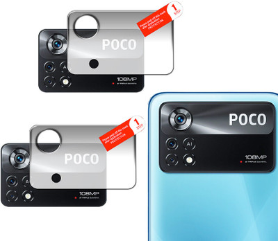 DAFFIN Back Camera Lens Glass Protector for POCO X4 Pro 5G(Pack of: 2)