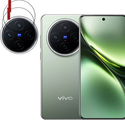 ejzatex Back Camera Lens Glass Protector for VIVO X200 5G, BACK CAMERA LENS PROTECTOR(Pack of: 2)
