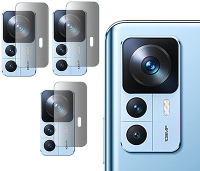 YCHROZE Back Camera Lens Glass Protector for Xiaomi 12T(Pack of: 3)