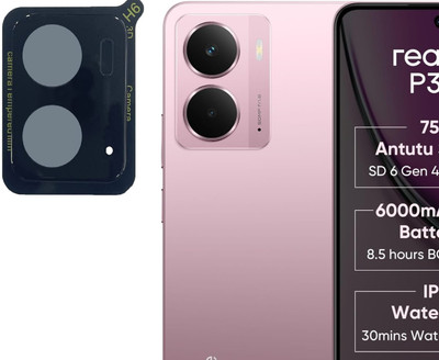 ALKSTORE Back Camera Lens Glass Protector for RealMe P3 5G, realme P3(Pack of: 1)