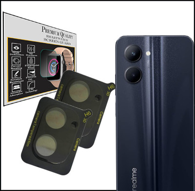 hirdesh Back Camera Lens Glass Protector for Realme C33(Pack of: 2)