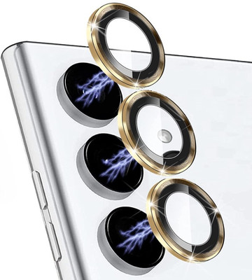 A3sprime Back Camera Lens Ring Guard Protector for Samsung Galaxy S23 5G, |Full Coverage 9H Hardness Tempered Glass Protector|(Pack of: 3)
