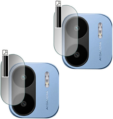 DOUMOF Back Camera Lens Glass Protector for POCO C51 Camera(Pack of: 2)