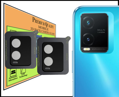 HIRDESH Back Camera Lens Glass Protector for Vivo T1x(Pack of: 2)