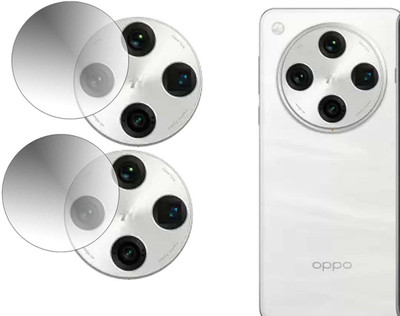 TWUAOP Back Camera Lens Glass Protector for OPPO FIND X8 PRO 5G MOBILE CAMERA GLASS(Pack of: 2)