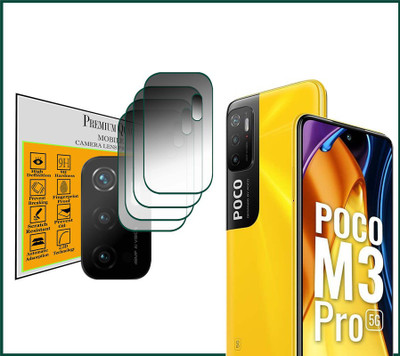 Ychroze Back Camera Lens Glass Protector for POCO M3 Pro 5G(Pack of: 4)