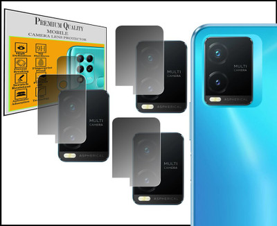 Ychroze Back Camera Lens Glass Protector for Vivo T1X(Pack of: 3)