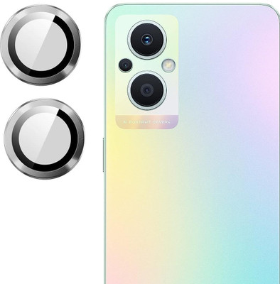 Evett Back Camera Lens Ring Guard Protector for Oppo F21 Pro (5G) Aluminium Ring HD Clarity(Pack of: 2)
