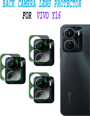 EJZATEX Back Camera Lens Glass Protector for VIVO Y16(Pack of: 3)