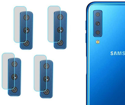 LIGHTWINGS Back Camera Lens Glass Protector for Samsung Galaxy A7 (2018)(Pack of: 4)