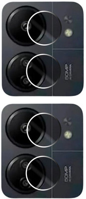OLONGA Back Camera Lens Glass Protector for Xiaomi Redmi 13C, Redmi 13C, Redmi 13 C, Mi 13C(Pack of: 2)