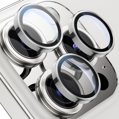 ALKSTORE Back Camera Lens Glass Protector for Apple iPhone 16 Pro Max(Pack of: 1)