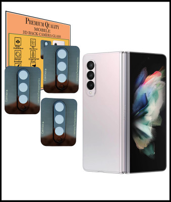 Ychroze Back Camera Lens Glass Protector for Samsung Galaxy Z Fold 3(Pack of: 3)