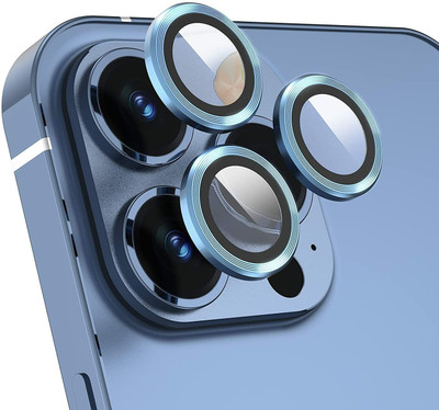 Mobilive Back Camera Lens Glass Protector for Apple iPhone 13 Pro Max(Pack of: 3)