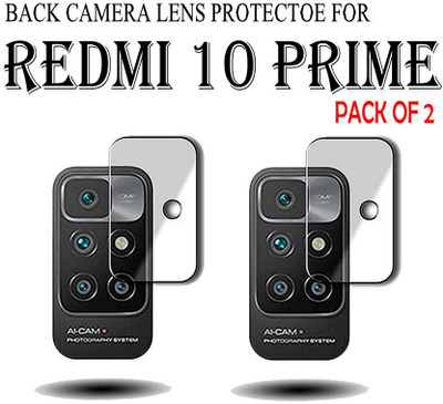 YCHROZE Back Camera Lens Glass Protector for Redmi 10 Prime(Pack of: 2)