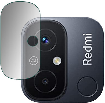 DOUMOF Back Camera Lens Glass Protector for Redmi 12C.(Pack of: 1)