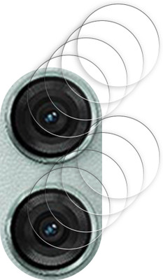 SOMTONE Back Camera Lens Glass Protector for Motorola Moto G75 5G CAMERA LENS Protector | Edge to Edge Full Coverage(Pack of: 4)