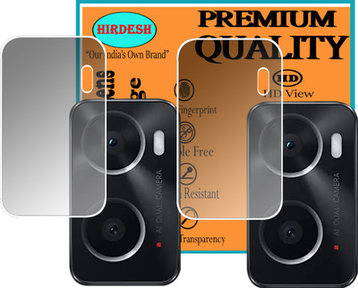 HIRDESH Back Camera Lens Glass Protector for OPPO A76(Pack of: 2)