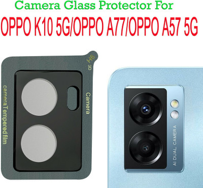 HIRDESH Back Camera Lens Glass Protector for OPPO K10 5G,OPPO A77,OPPO A57 5G(Pack of: 1)