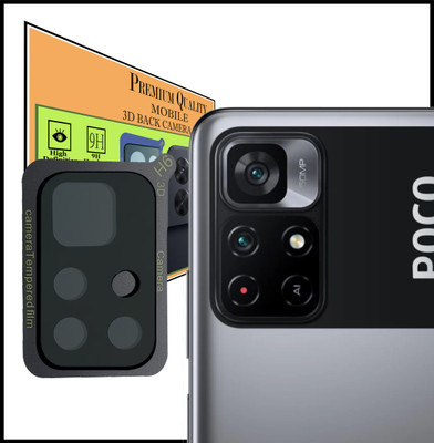 HIRDESH Back Camera Lens Glass Protector for Poco M4 Pro 5G(Pack of: 1)