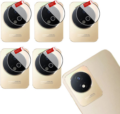 DAFFIN Back Camera Lens Glass Protector for VIVO YO2(Pack of: 5)