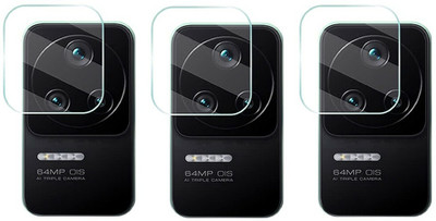 HIDEOUS Back Camera Lens Glass Protector for POCO F4 5G(Pack of: 3)