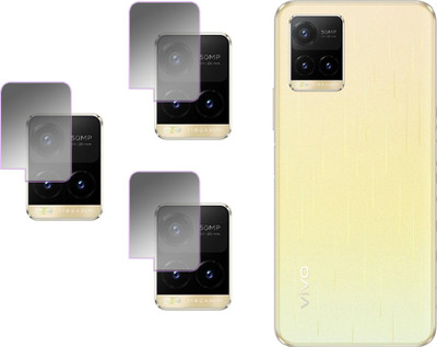 EJZATI Back Camera Lens Glass Protector for Vivo Y21T, Vivo Y33T, Vivo Y33s, Vivo Y21(Pack of: 3)