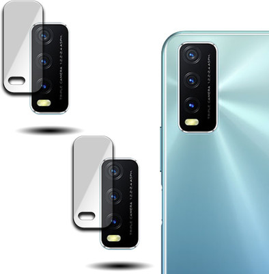 ASTARD Back Camera Lens Glass Protector for Vivo Y20i(Pack of: 2)
