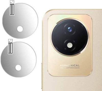 SCREENPROTECTOR Back Camera Lens Glass Protector for Vivo Y02t CAMERA(Pack of: 2)