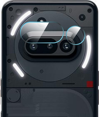Shaku Back Camera Lens Glass Protector for Nothing phone 3a 5G With 9H Hardness, Anti-Shock, Air Bubble Free, Ultra HD(Pack of: 2)