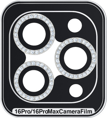 Rasri Back Camera Lens Ring Guard Protector for Iphone 16 Pro Max(Pack of: 1)