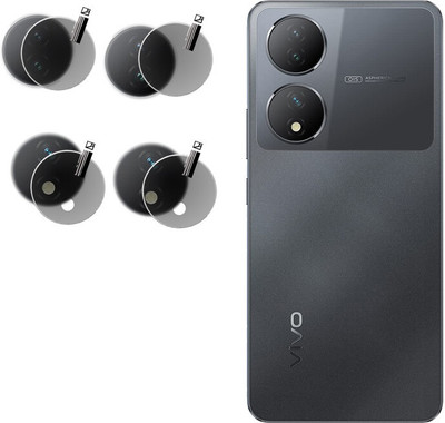 DAFFIN Back Camera Lens Glass Protector for Vivo Y100 5G(Pack of: 2)
