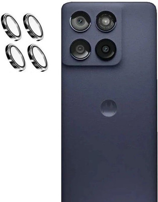 ALKSTORE Back Camera Lens Glass Protector for Edge 60 Fusion 5G, MOTO Edge 60 Fusion 5G, [RING], Black(Pack of: 4)
