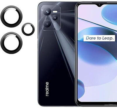 KHR Back Camera Lens Ring Guard Protector, Camera Lens Glass Protector for Realme P3X 5G Alloy Ring, Edge to Edge Coverage and Easy Installation(Pack of: 3)