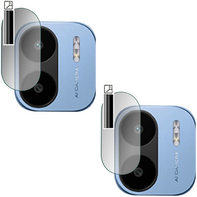 YCHROZE Back Camera Lens Glass Protector for POCO C51(Pack of: 2)