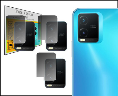 Ychroze Back Camera Lens Glass Protector for Vivo T1X(Pack of: 3)