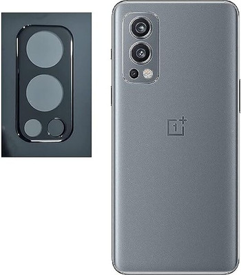 casual need Back Camera Lens Glass Protector for Oneplus Nord 2 5G premium Smooth Finish (Black(Pack of: 1)