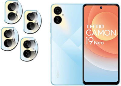 DAFFIN Back Camera Lens Glass Protector for Tecno Camon 19 Neo(Pack of: 4)