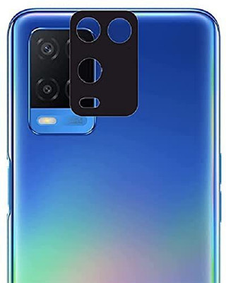 LIGHTWINGS Back Camera Lens Glass Protector for Camera lens Protector for Oppo A54 -Black(Pack of: 1)