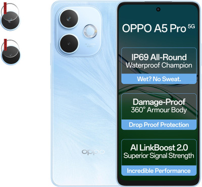 ejzatex Back Camera Lens Glass Protector for OPPO A5 PRO 4G/5G, BACK CAMERA LENS PROTECTOR(Pack of: 1)