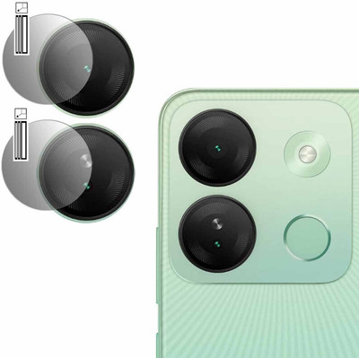 DOUMOF Back Camera Lens Glass Protector for Infinix Smart 7 HD BACK CAMERA(Pack of: 1)