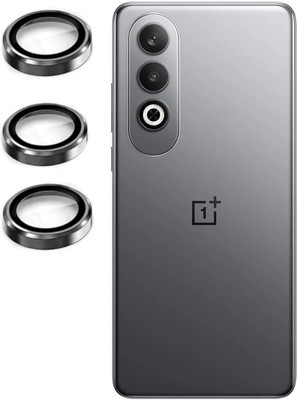 KREZEE Back Camera Lens Ring Guard Protector for OnePlus Nord CE4 [Metal Alloy Camera Ring with 9H Hardness Glass](Pack of: 3)
