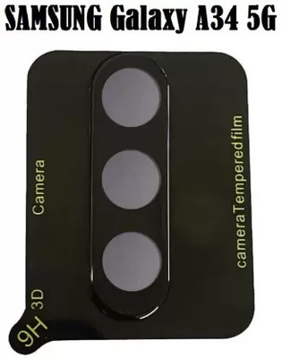 Caseline Back Camera Lens Glass Protector for SAMSUNG GALAXY A34 5G(Pack of: 1)