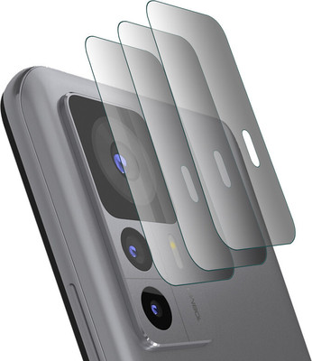 YCHROZE Back Camera Lens Glass Protector for Xiaomi 12T CAMERA LENS(Pack of: 3)