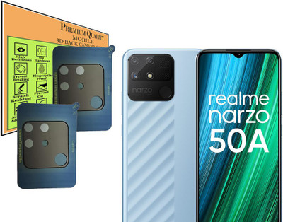 HIRDESH Back Camera Lens Glass Protector for Realme Narzo 50A(Pack of: 2)